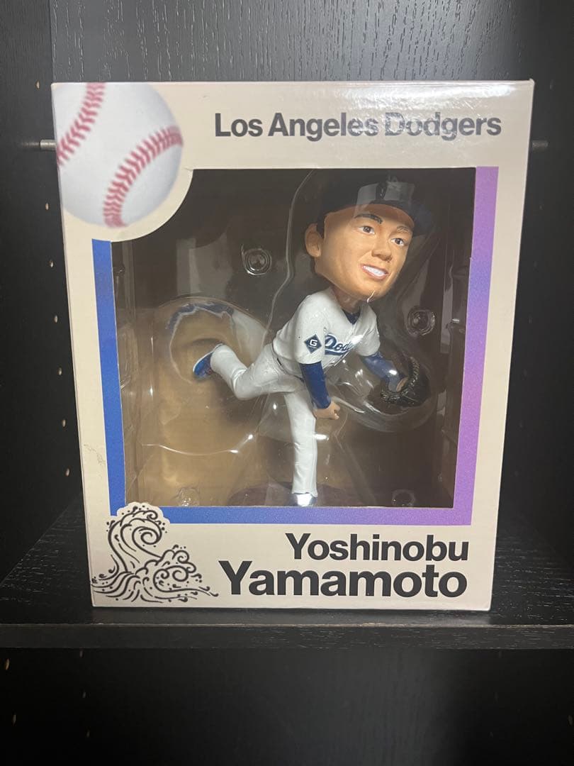 山本由伸　ドジャース　ボブルヘッド フィギュア
