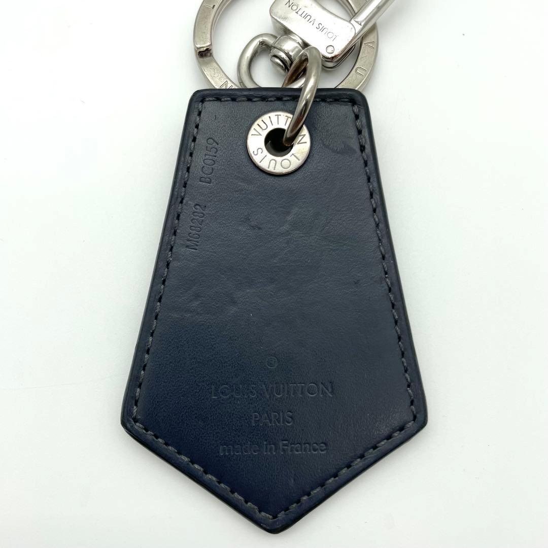 鑑定済・良品☆ルイヴィトン エピ キーホルダー アンシャッペ ブルー