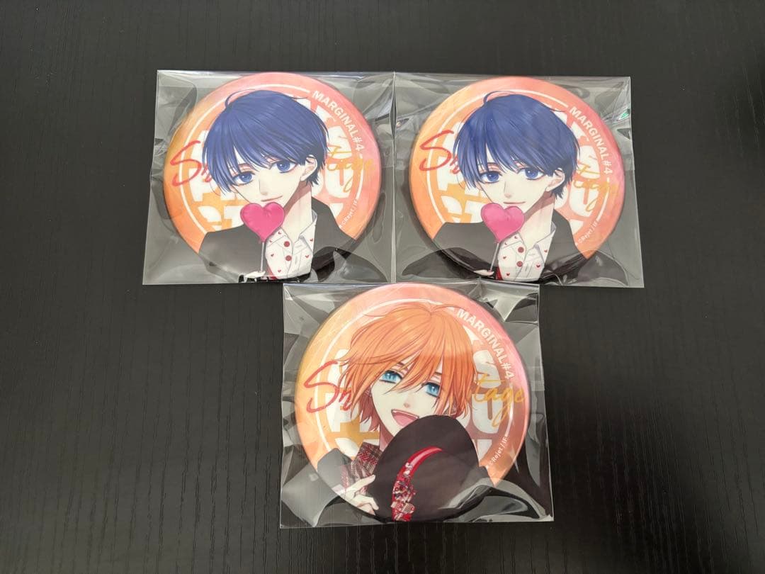 ピタゴラスプロダクション Shining Stage ビッグ缶バッジ ホロ - メルカリ