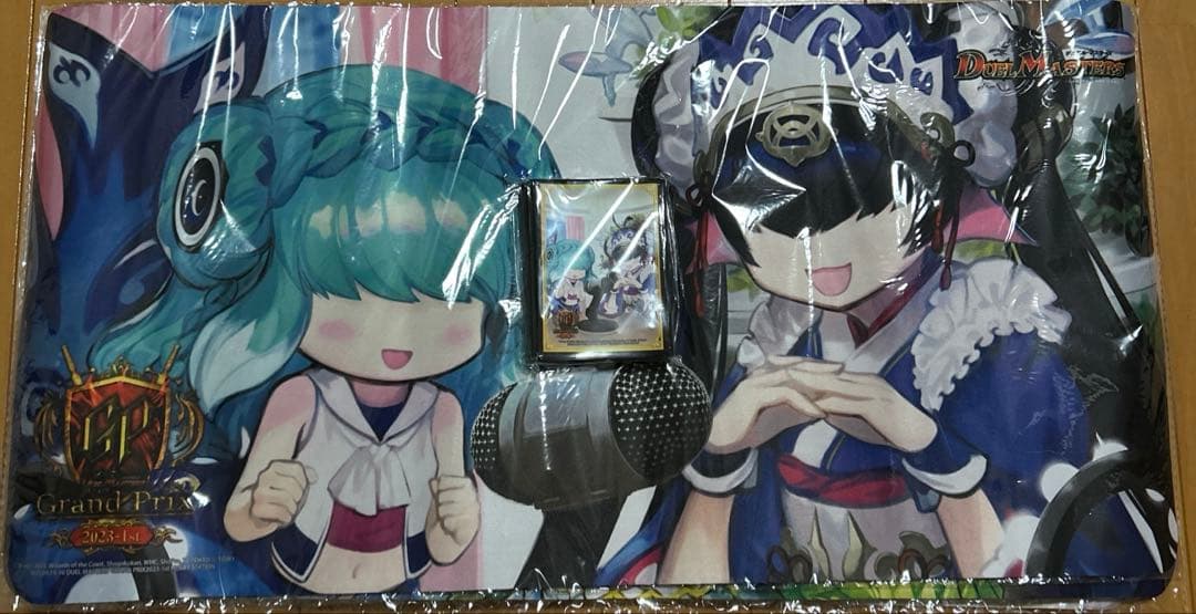 キユリのASMラジオ　DMGP20231st プレイマット　スリーブセット