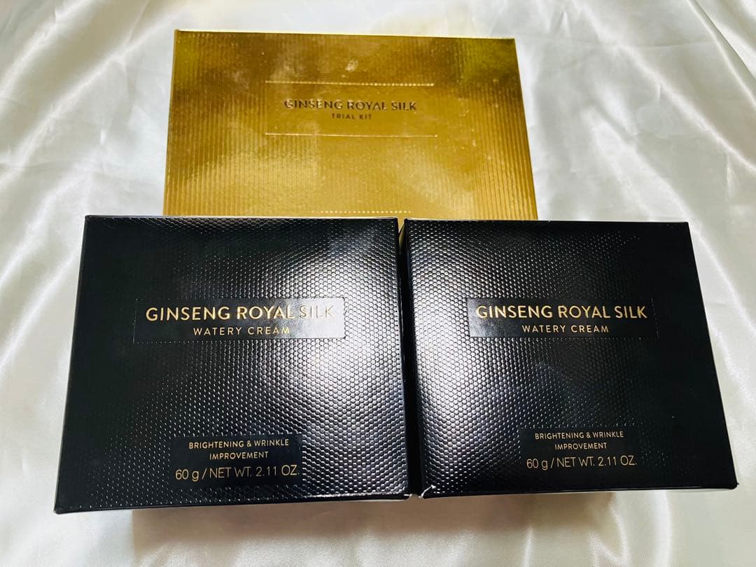 ジンセン　ロイヤルシルクウォータリークリーム　2個セット