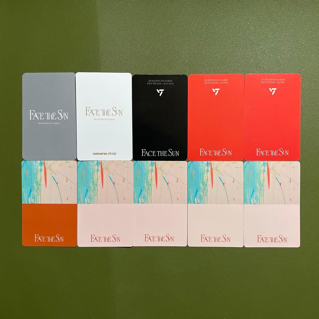 SEVENTEEN Face The Sun ドギョム トレカ 10枚セット - メルカリ