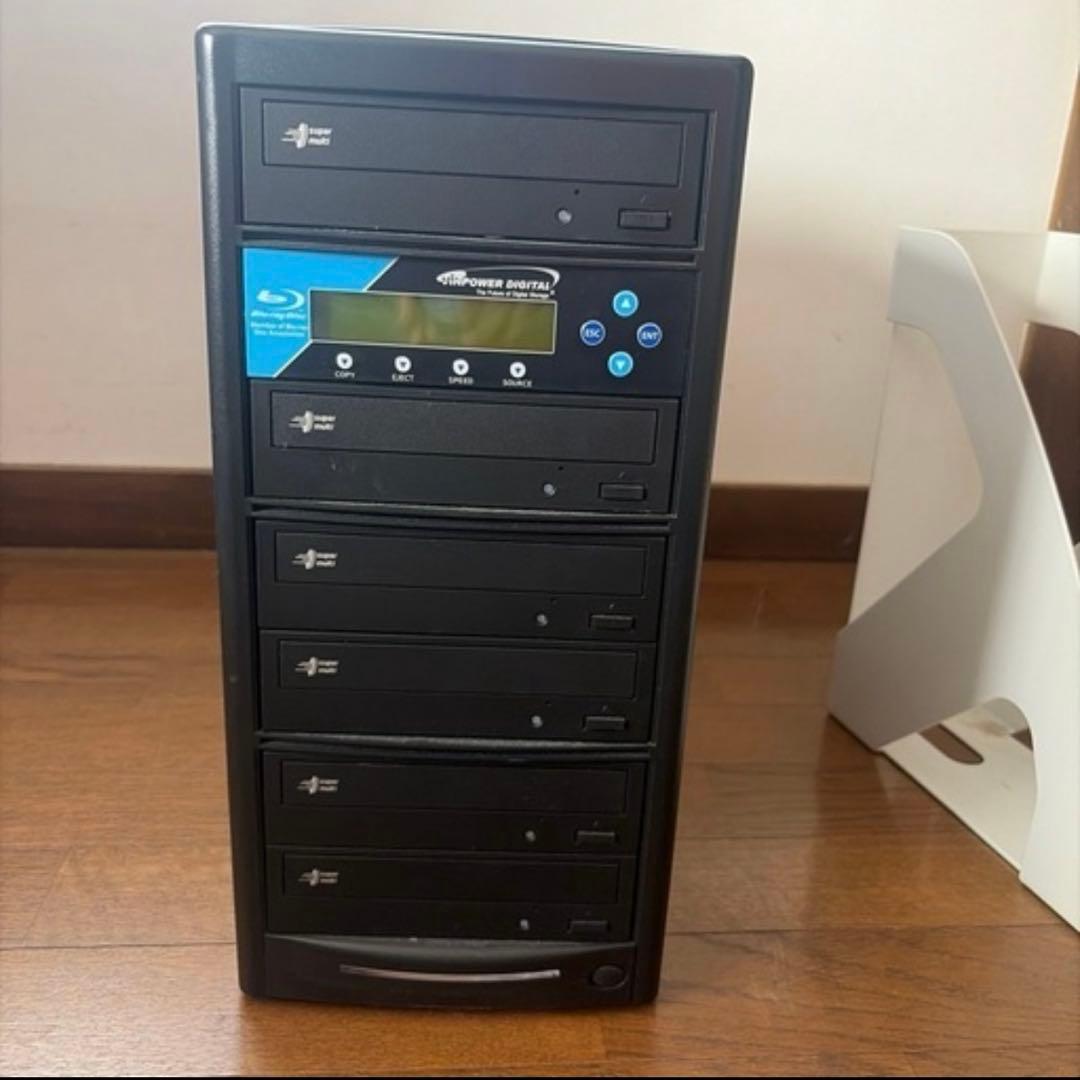 DVD /CD デュプリケーター　1:5【動作確認済み】