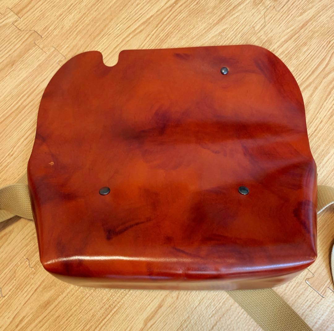 ほぼ未使用// Uni&Co. 牛革メッセンジャーバッグ/Camel/サイズS - メルカリ