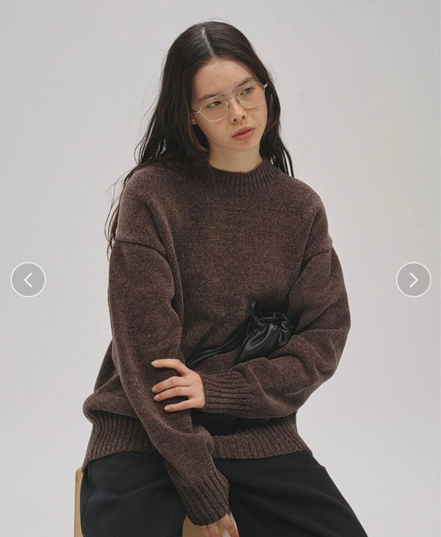 todayful トゥデイフル Mallyarn Boyfriend Knit