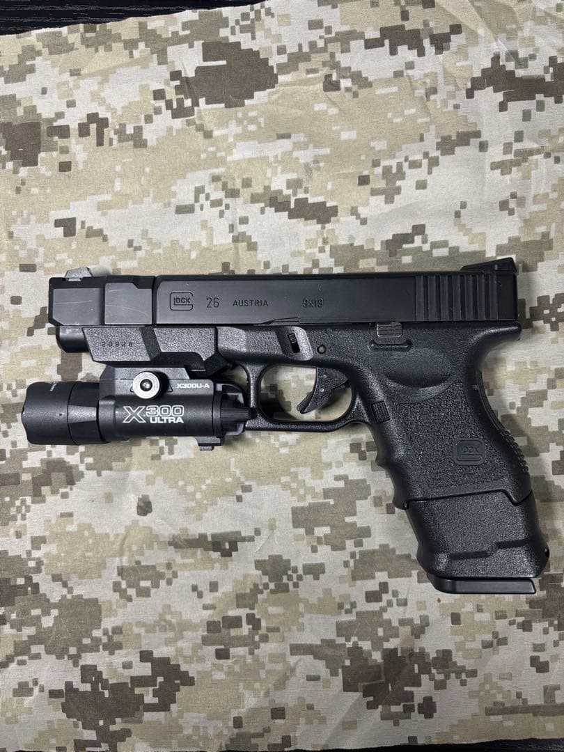 Glock 26 アドバンス　ガスブローバック　ガスガン