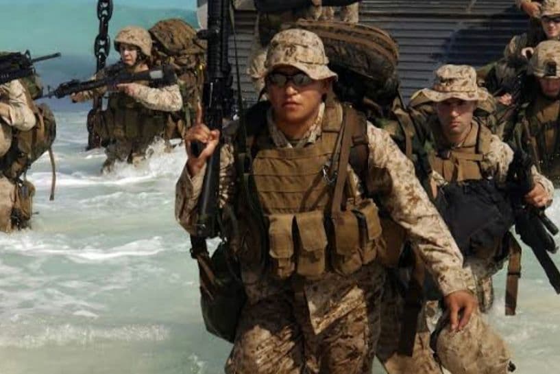 未使用 アメリカ海兵隊実物 McRae ホットウェザーコンバットブーツ 9R