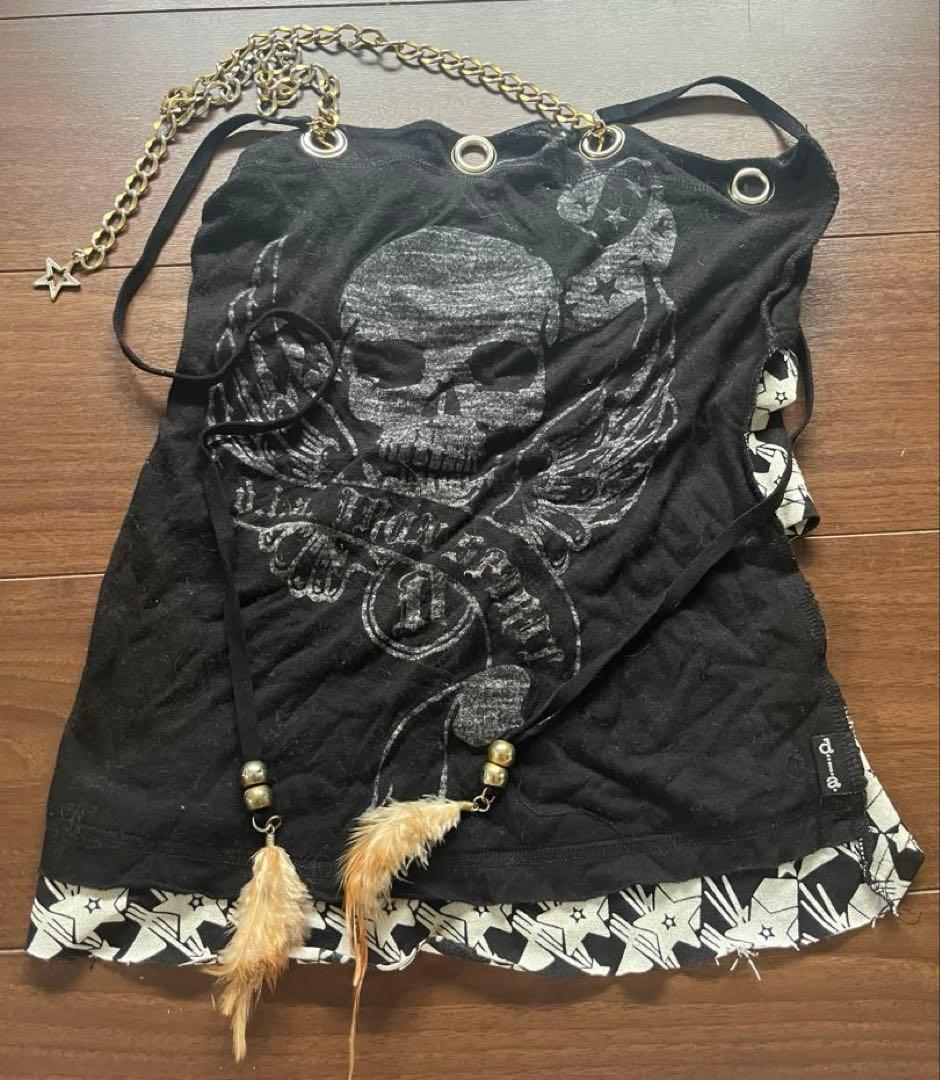 d.i.a. キャミソール ドクロ スカル