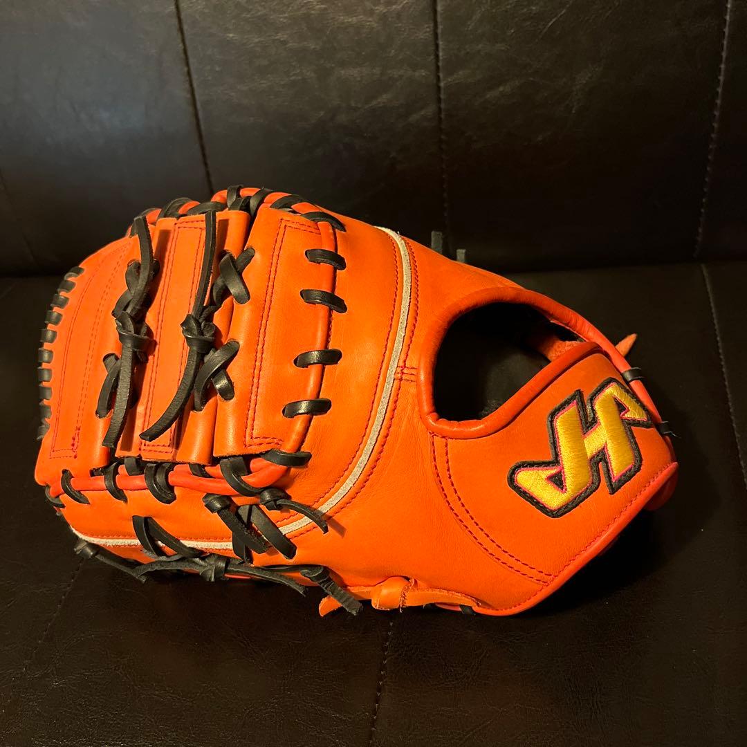 購入者決定済み！【新品未使用】ハタケヤマ　左投げ一般軟式　ファーストミット