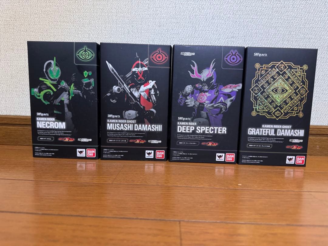 【未開封】S.H.Figuarts 仮面ライダーゴースト 4個セット