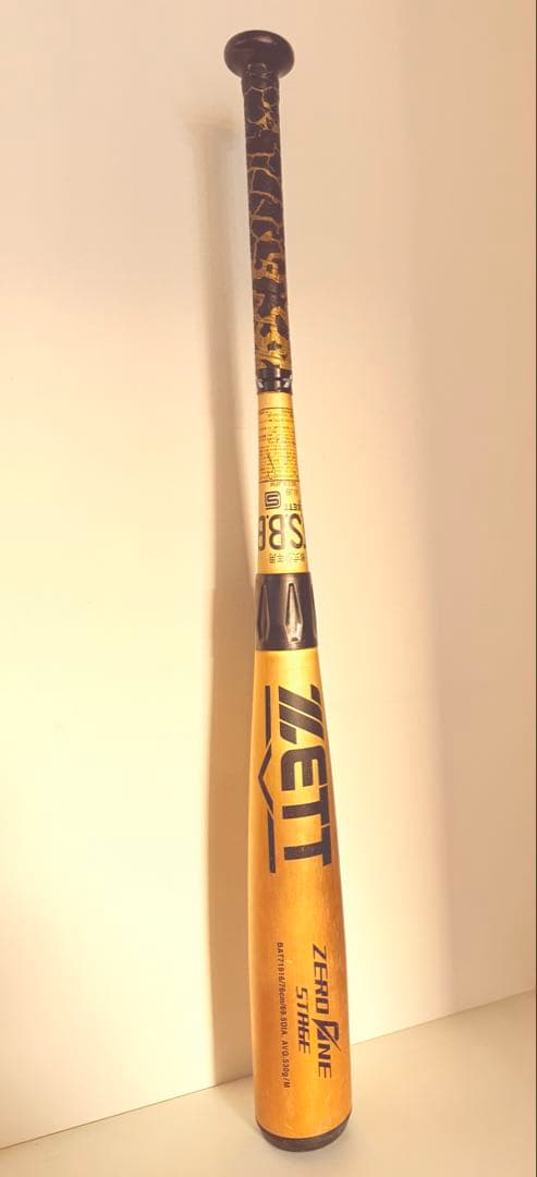 軟式 ZETT バット 少年野球 ゼロワンステージ 76cm 530g 平均 - メルカリ