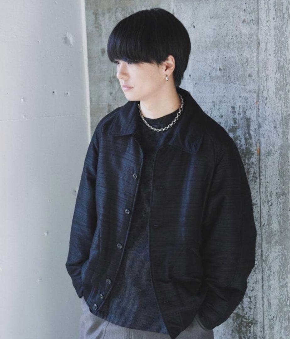 LIDNM WILD SILK PADDED BLOUSON Sサイズ - メルカリ