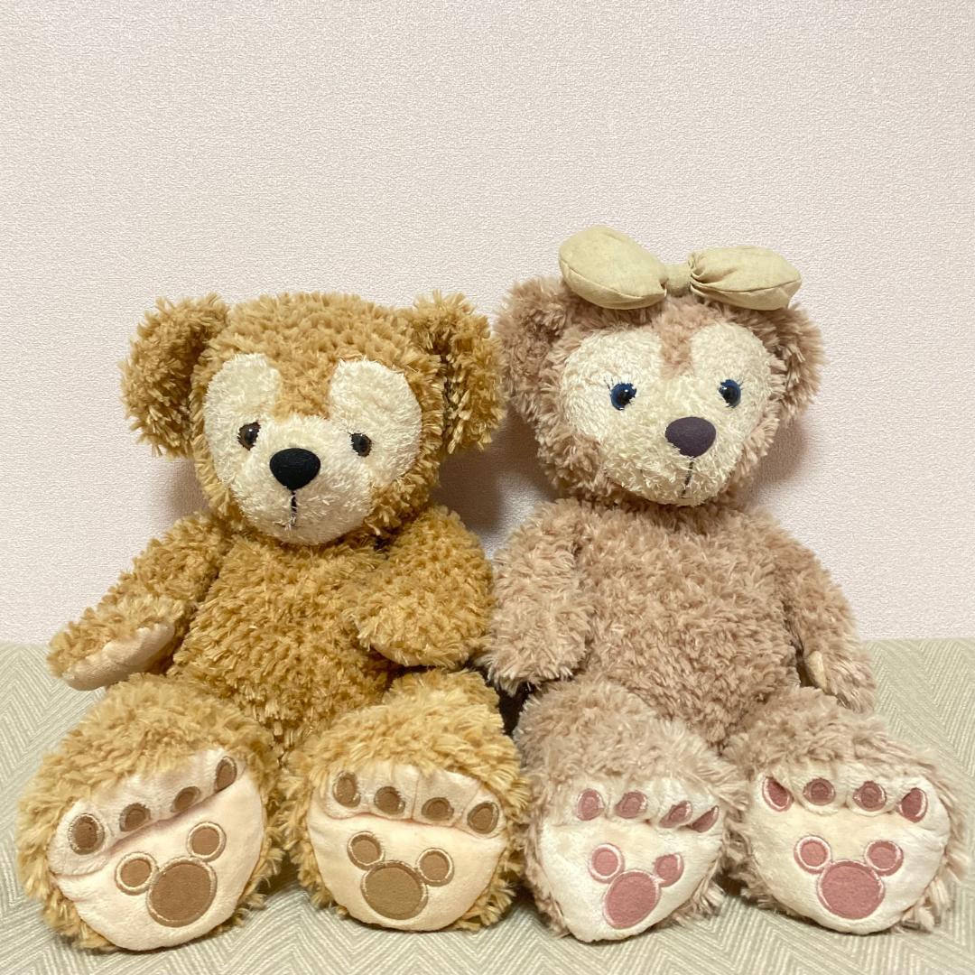 レア☆ 東京ディズニーシー ダッフィー&シェリーメイ ぬいぐるみ2体