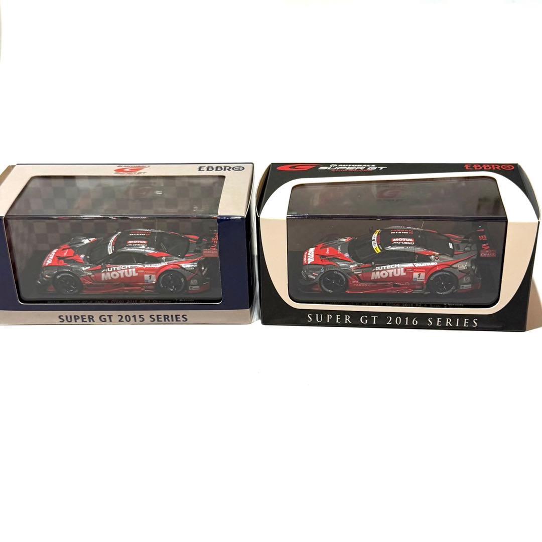 EBBRO MOTUL AUTECH GT-R ミニカー 2015.2016
