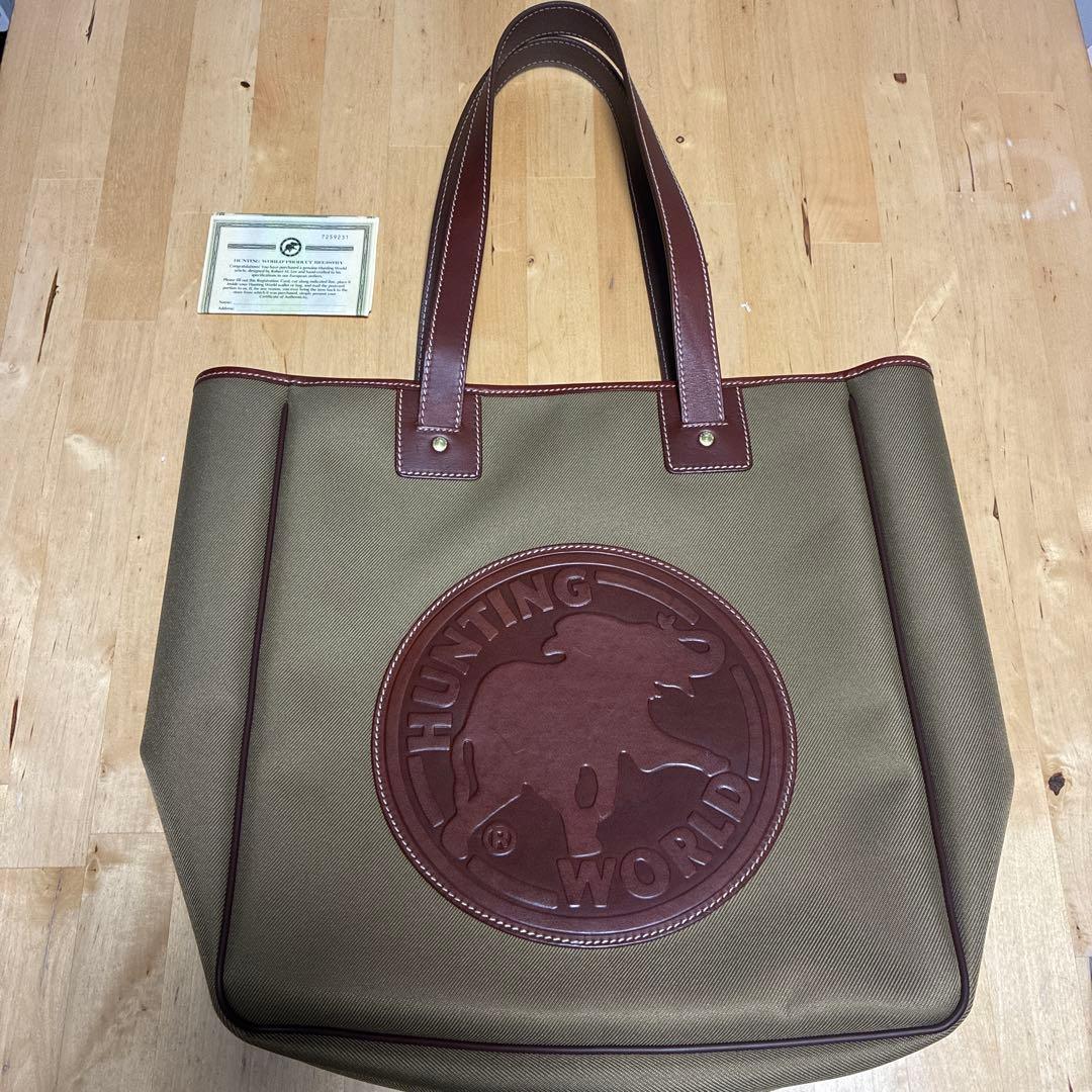 beamsf別注　ハンティングワールド　トートバッグ　ビームスエフ