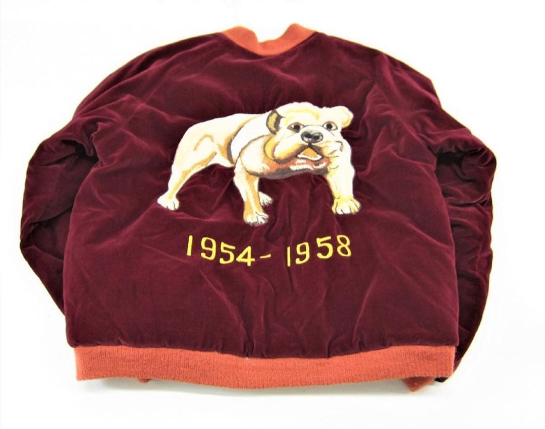 激レア テーラー東洋スカジャン 港商 ブルドッグ - メルカリ