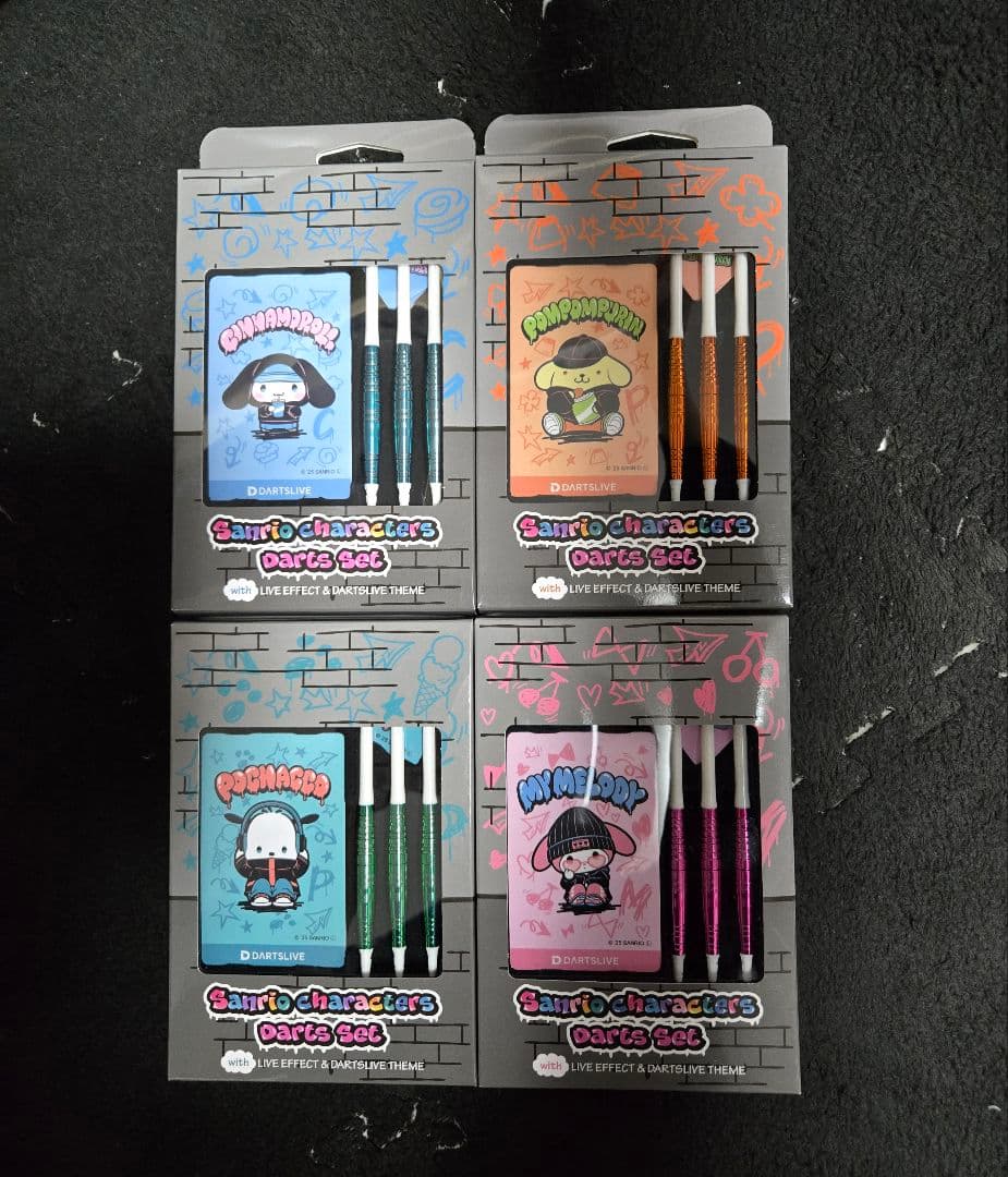 新品未開封 サンリオキャラクターズダーツセット 2025 4点セット
