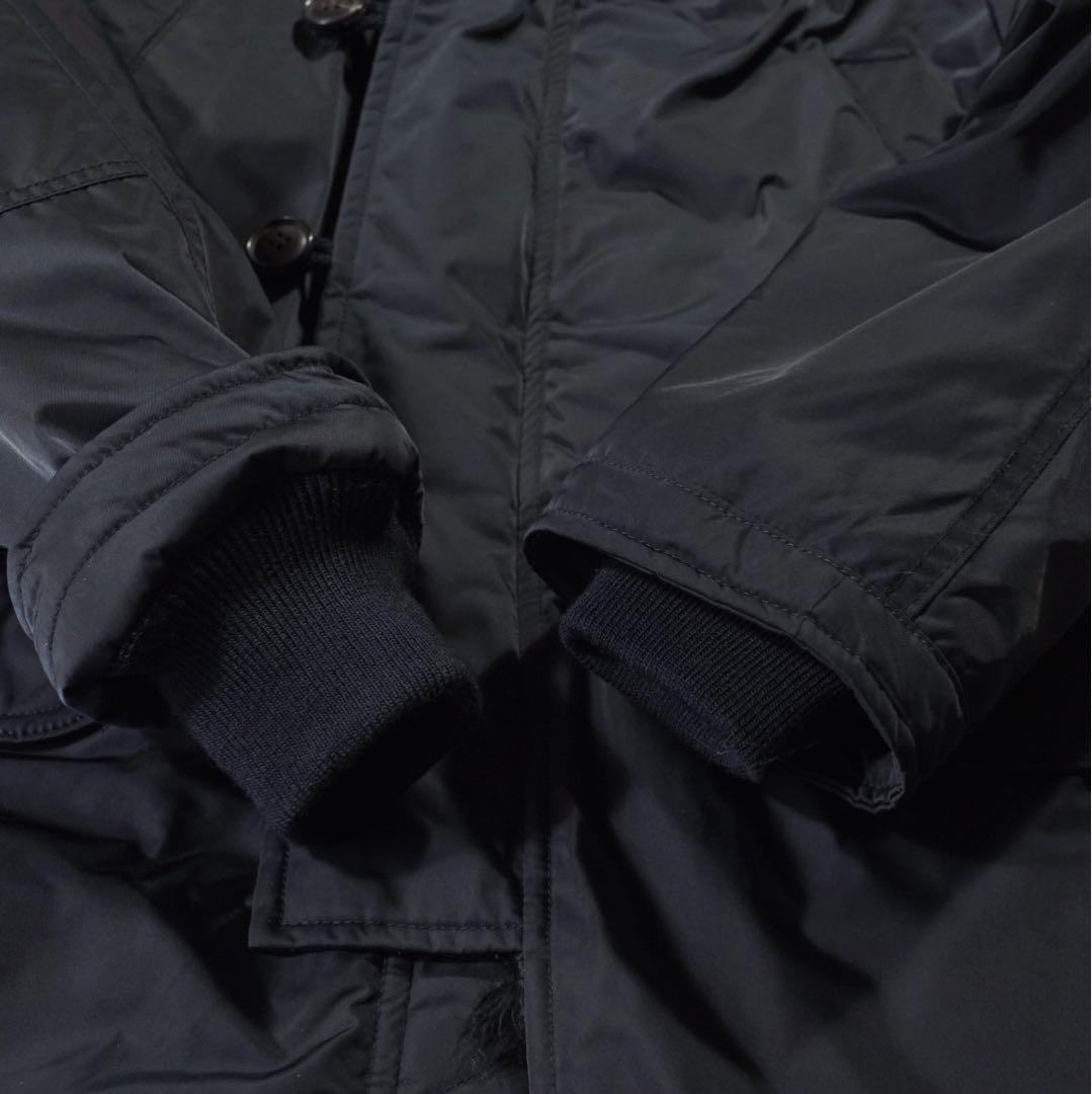 美品 裏ボア《beautiful people》N-3B(150)フライト 紺