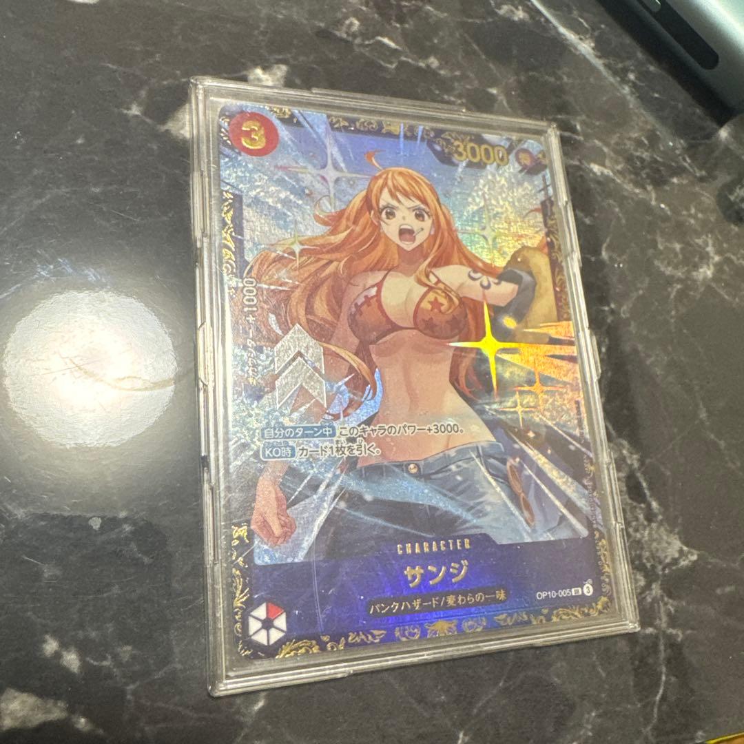サンジ　フラッグシップ ワンピースカード サンジ フラッグシップ プロモ 優勝 psa10 フラシ