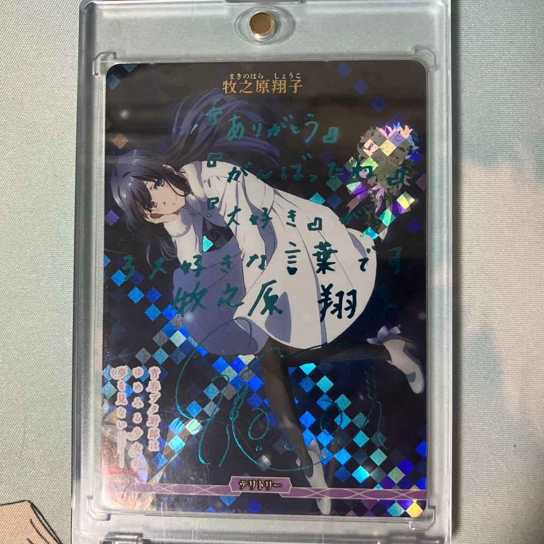 【希少】ビルディバイド 青ブタ 牧之原翔子 BT 美品