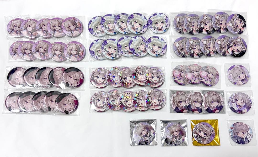 ネオポルテ 夜絆ニウ 缶バッジ