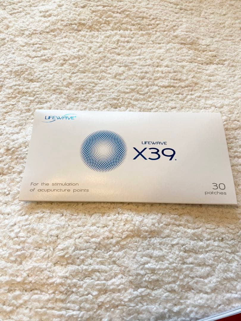 LIFEWAVE 正規品X39 パッチ30枚セット新品未開封ライフウェーブ鍼灸