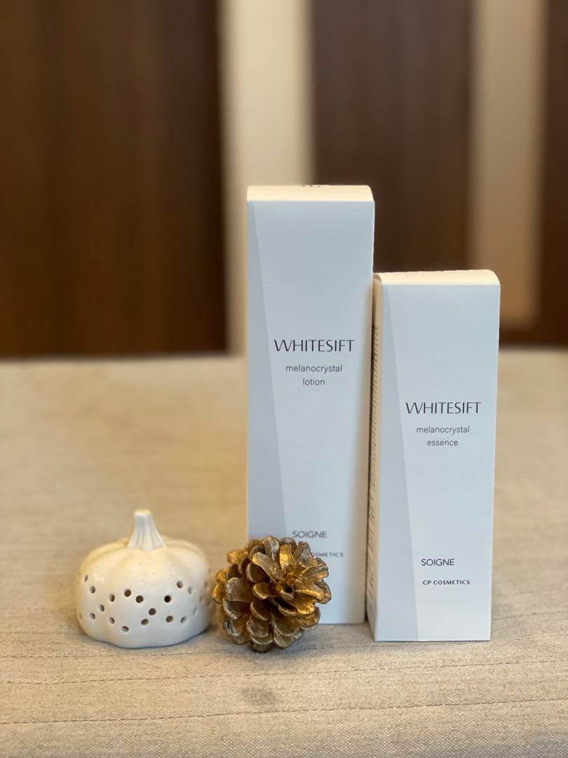 WHITESIFメラノクリスタルlotion&&essence2点set