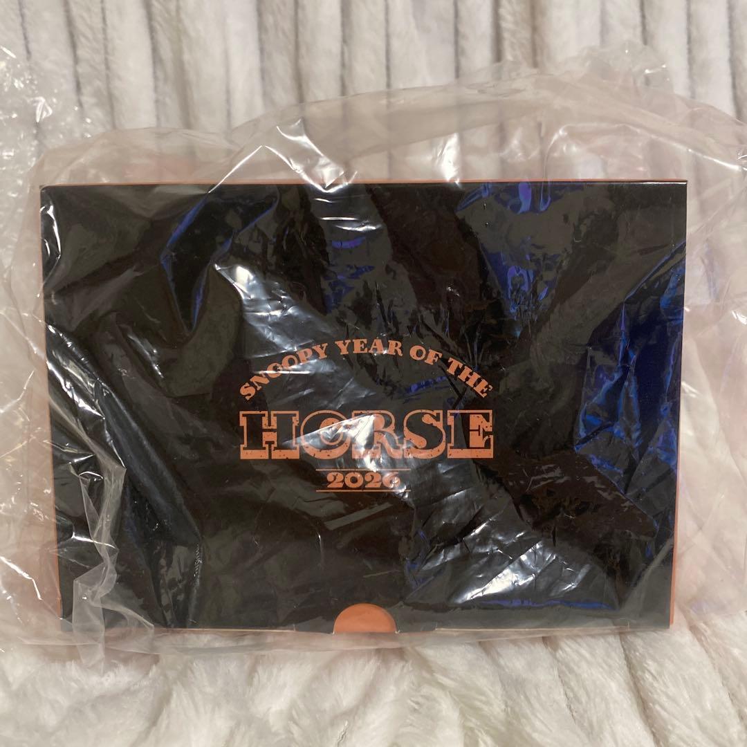 購入前コメント必須 ス*よ様 【新品、未開封】スヌーピー 馬 2026 吉徳