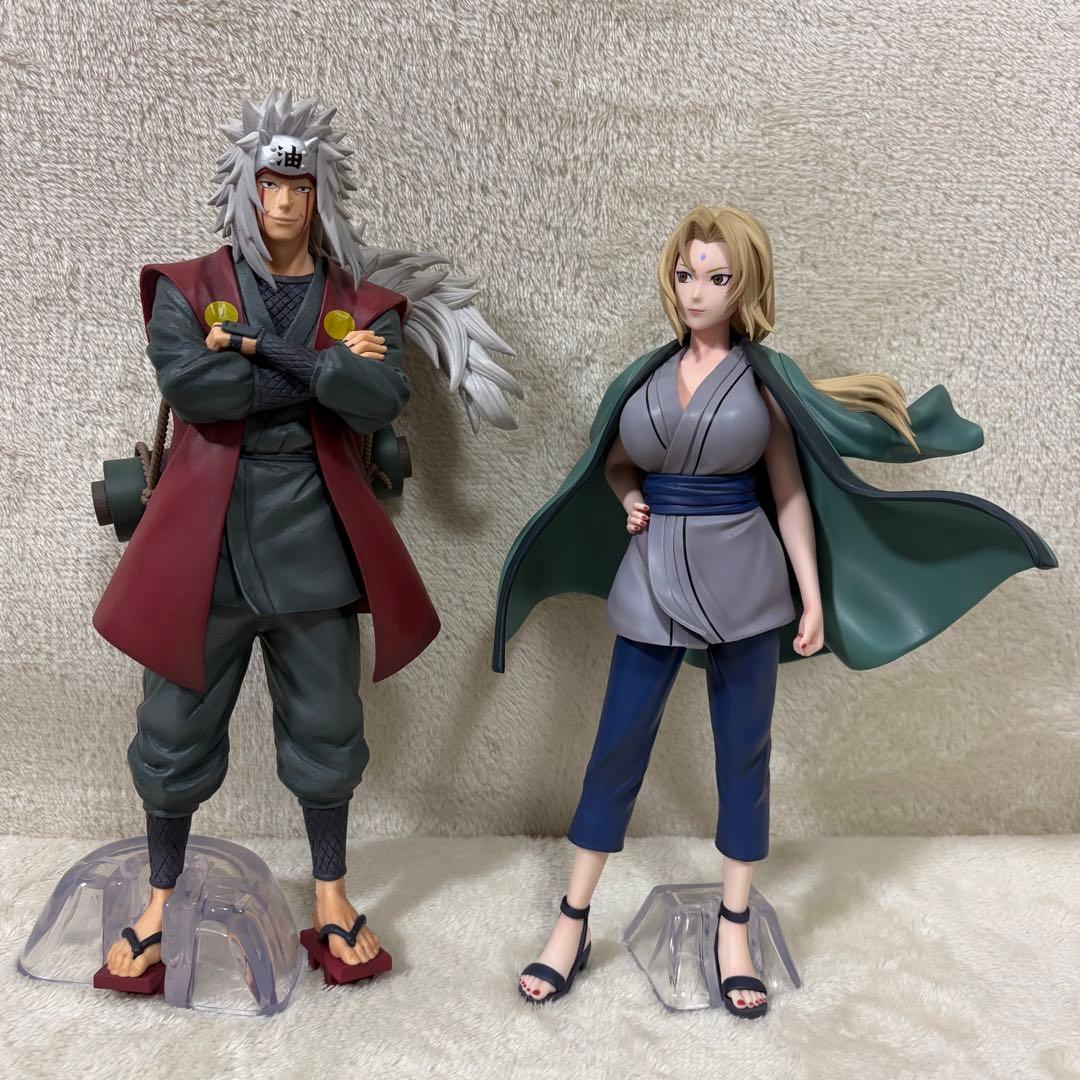 NARUTO ナルト 一番くじ 伝説の三忍 自来也 綱手 フィギュア 2体セット