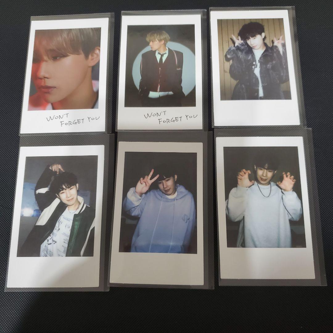 INFINITE ソンギュ Won’t Forget You チェキ 6枚