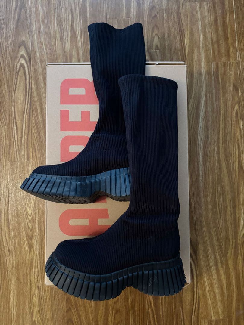 CAMPER ブラック ロングブーツ BCN