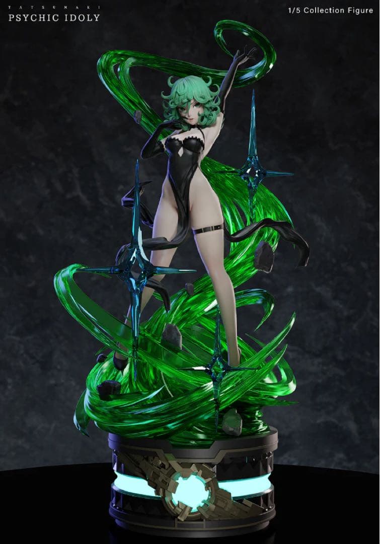 戦慄のタツマキ ガレージキットスタチュー 1/5スケール フィギュア 正規品 Amazon.co.jp: 戦栗のタツマキ せんりつのたつまき フィギュア