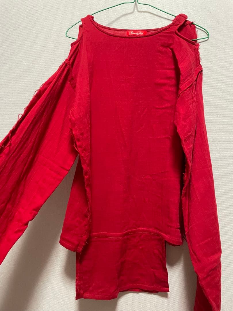 X JAPAN hideさん着用 赤ガーゼ - メルカリ