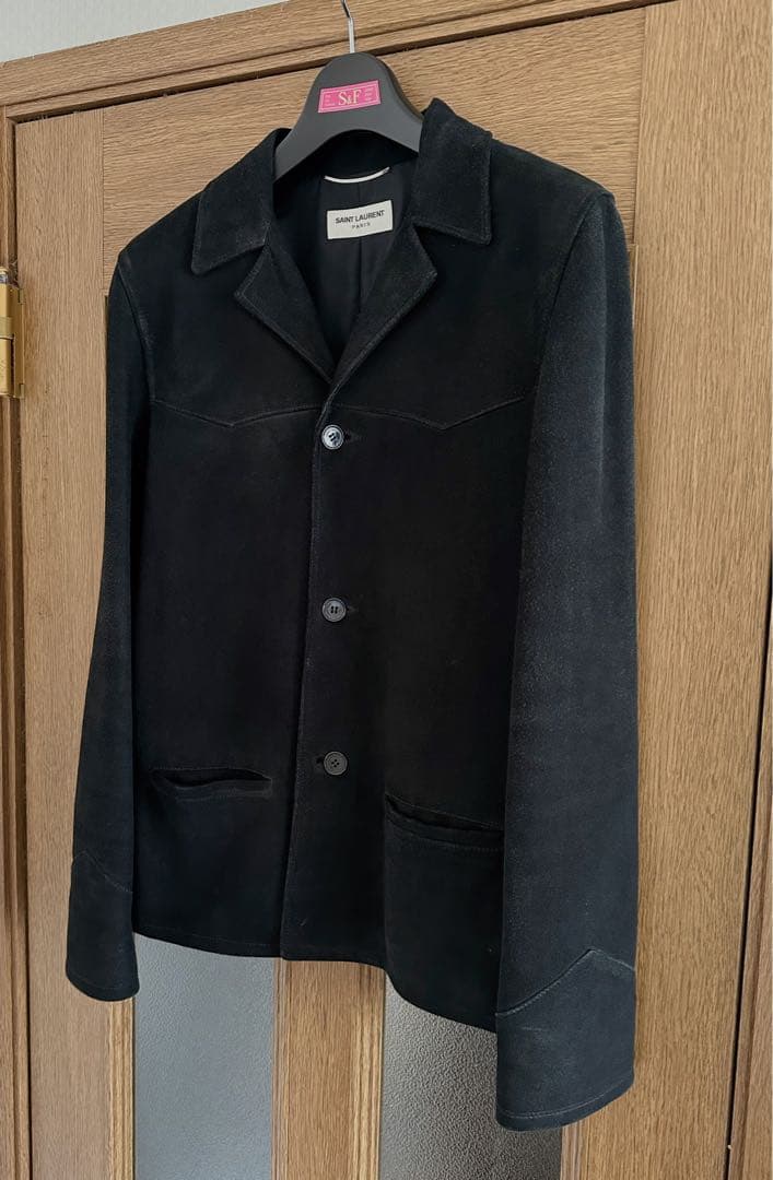 ジャケット・アウター Saint Laurent suede jacket