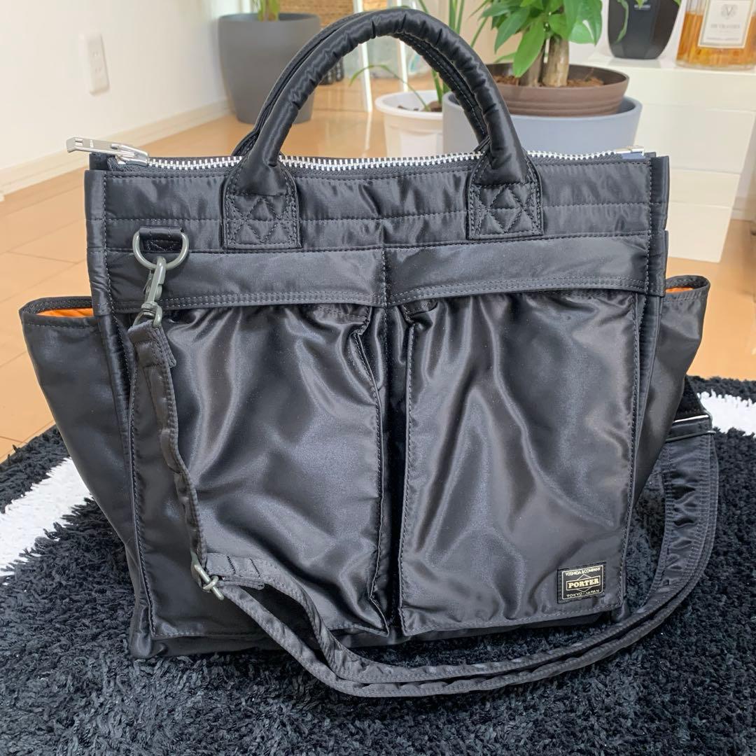 バッグ PORTER / TANKER SQUARE TOTE BAG(L)