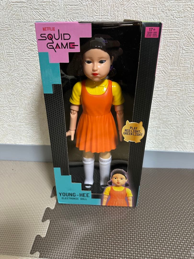日本未発売 イカゲーム Netflix 巨大ヨンヒ人形 音声機能あり - メルカリ