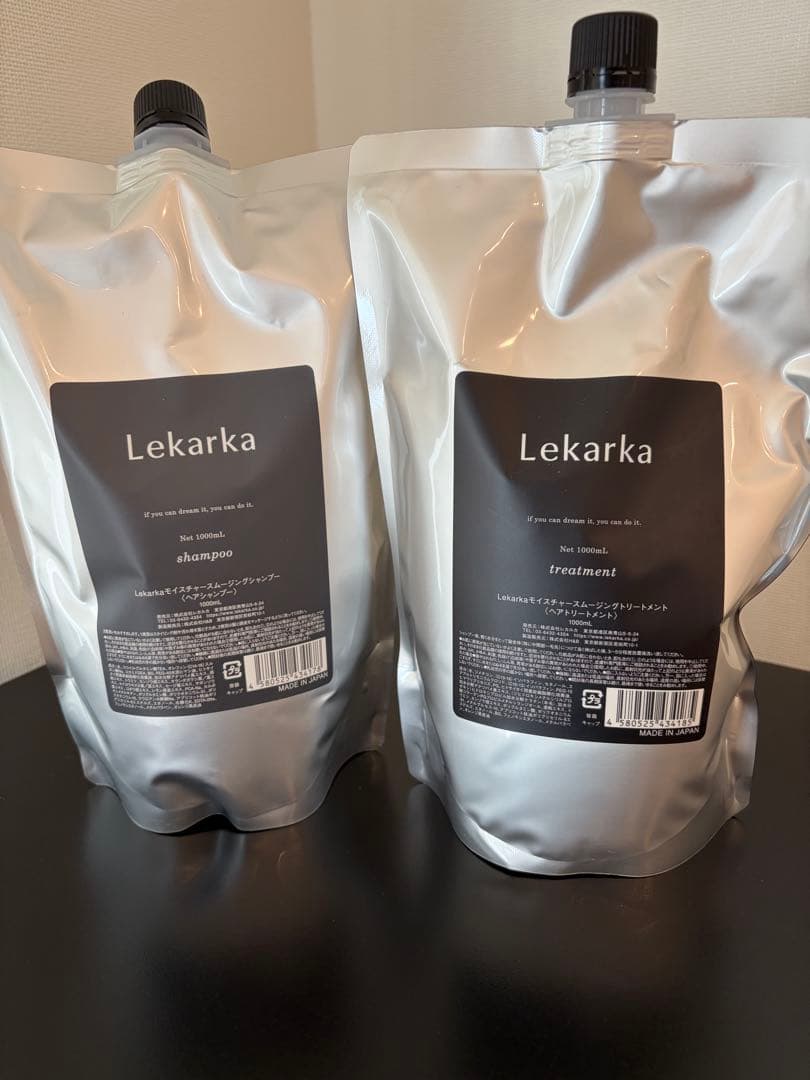 Lekarka シャンプー & トリートメント 1000mL セット 新品未使用