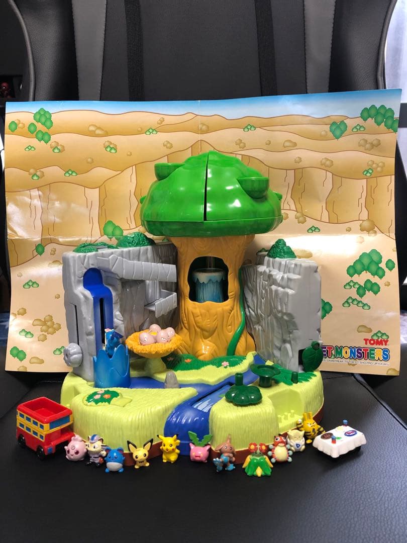 ポケモン ちびポケハウス デラックスタイプ フィギュア タウンマップ