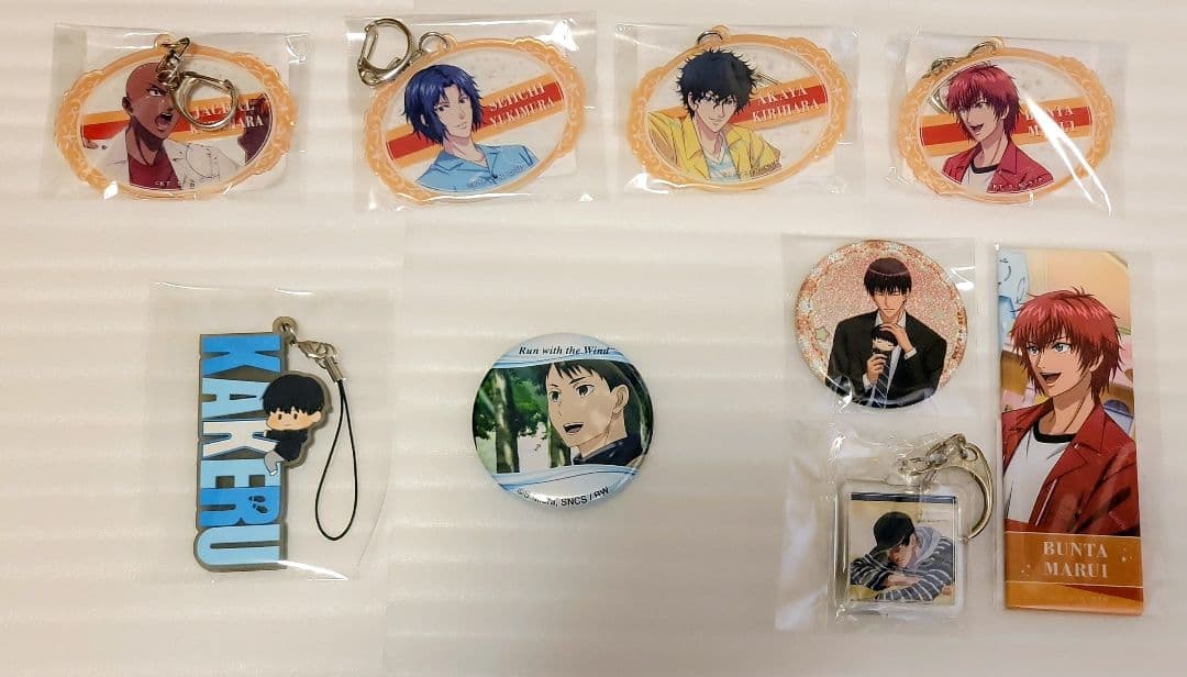 風が強く吹いている　トレーディング場面写缶バッジ　清瀬灰二　他色々