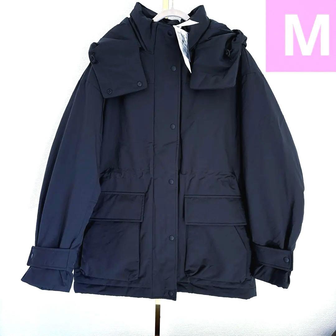 【ユニクロ】M ハイブリッドダウンコート ダウンジャンパー ダウンジャケット