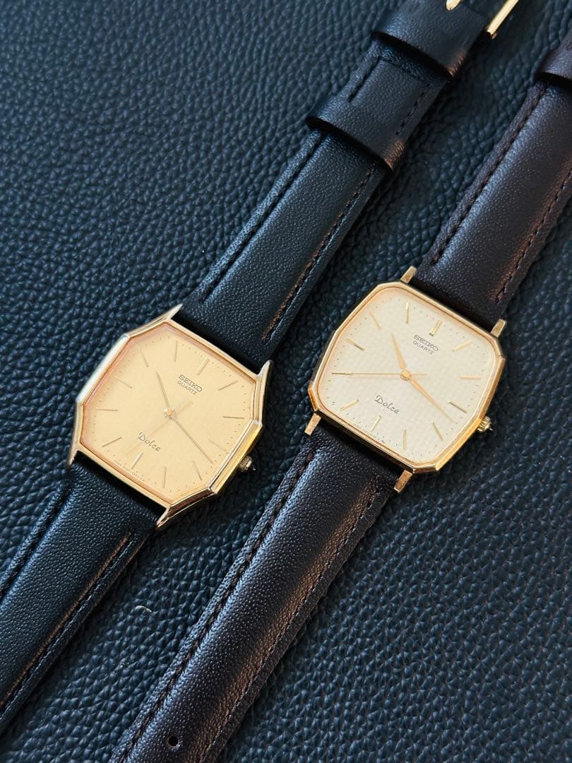 【2点セット】セイコー ドルチェ Seiko Dolce 時計 稼働品