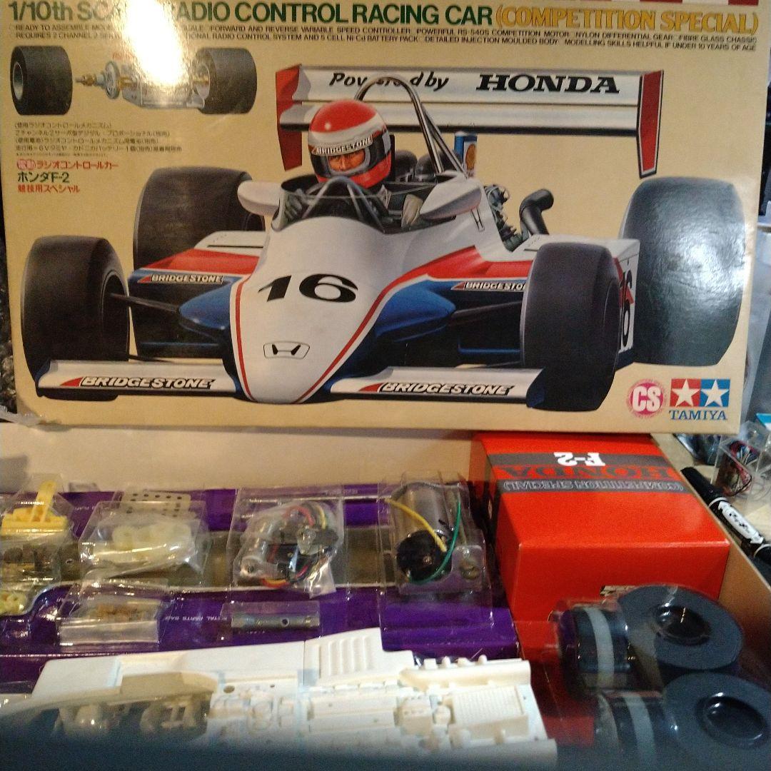 タミヤ　RCカー　1/10　ホンダF2 （未組立未塗装キット）
