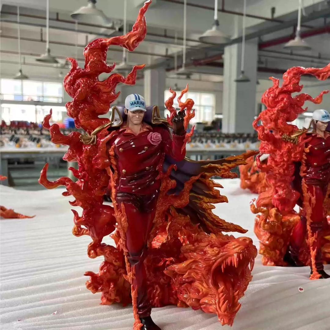 ワンピース 青キジ クザン 赤犬 サカズキ ガレージキット フィギュア2