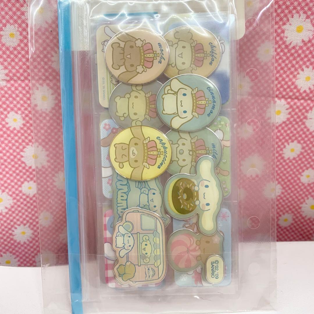 サンリオ シナモロール シールパック 平成レトロ カフェシール 希少