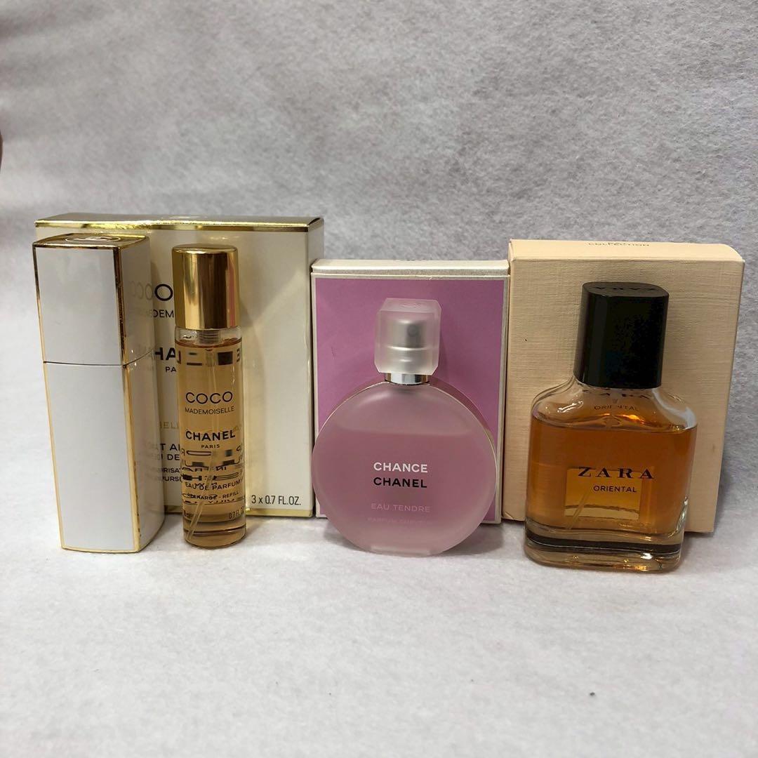 ♥【CHANEL、ZARA】ブランド香水、ヘアミストおまとめ3点