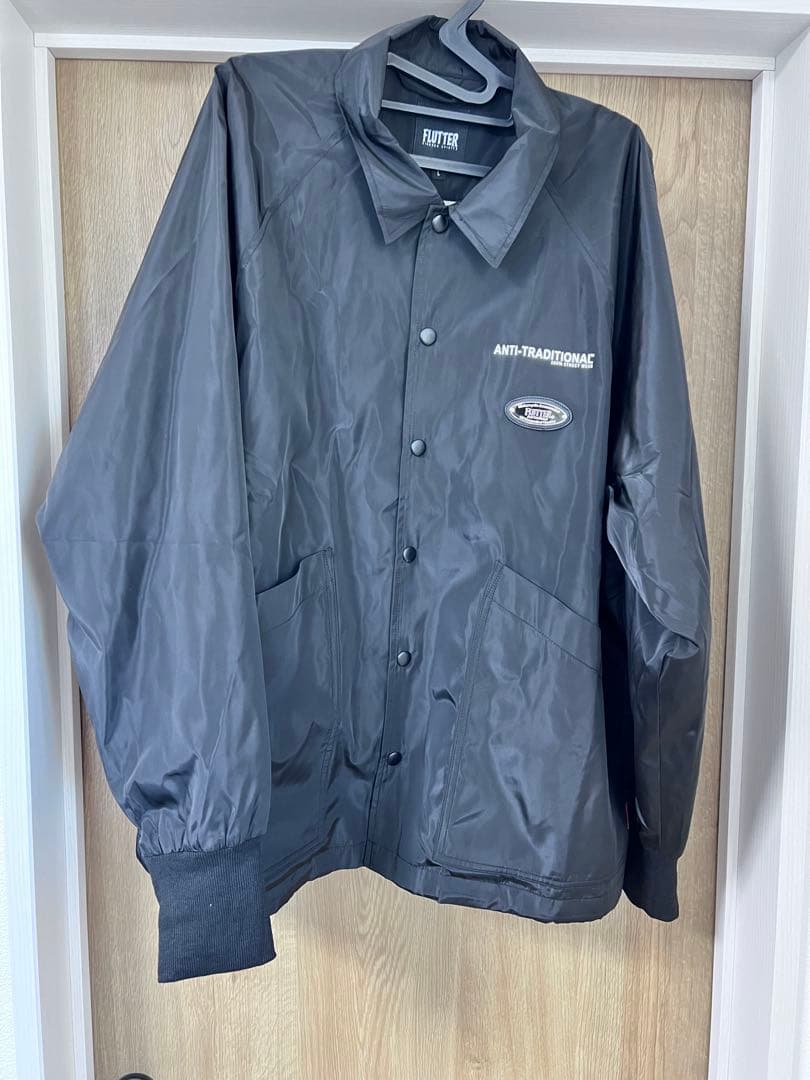 FLUTTER フラッター コーチジャケット ブラック　L