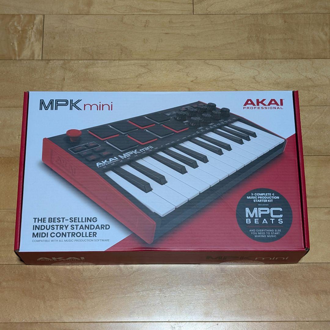 【動作確認済み】AKAI MPK mini MK3 MIDIキーボード