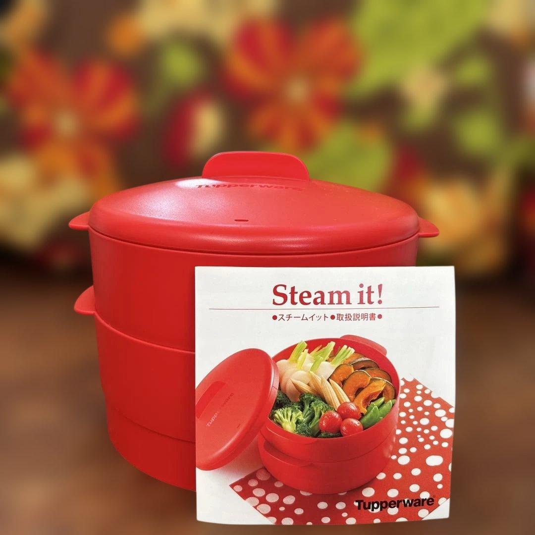 おもちっち 【新品・未使用】Tupperware✰スチームイット