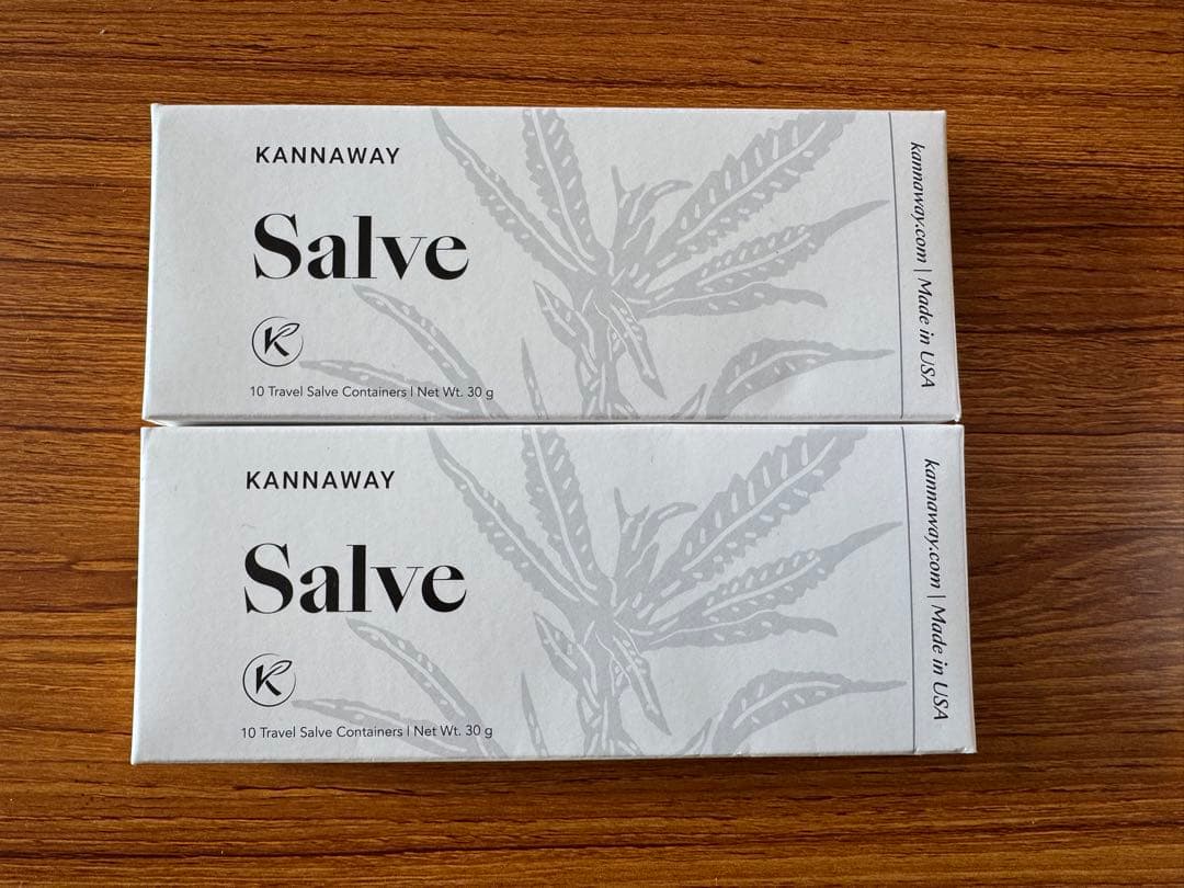 【未使用】KANNAWAY Salve 10個入り 30g×2箱