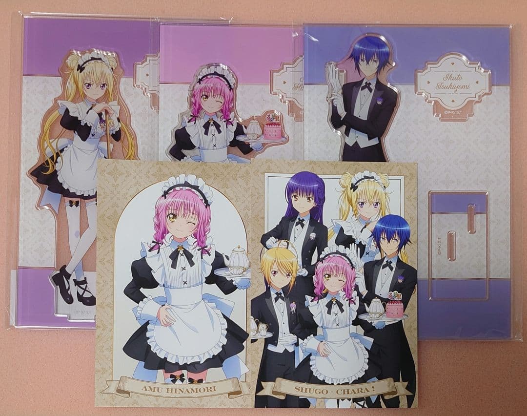 しゅごキャラ！ メイド＆執事 アクリルスタンド あむ 歌唄 イクト＋